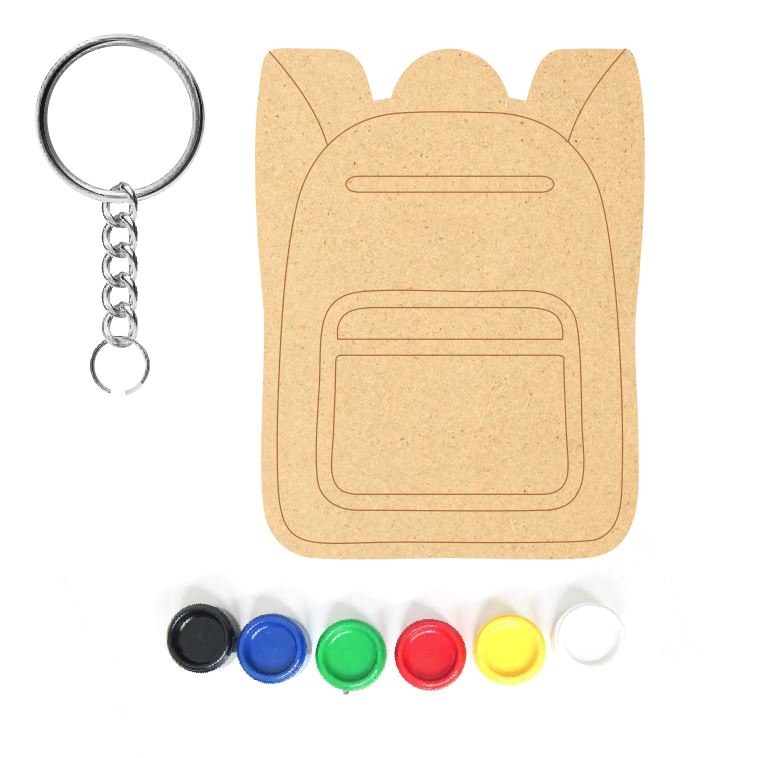 DIY MDF Keychain - Bag