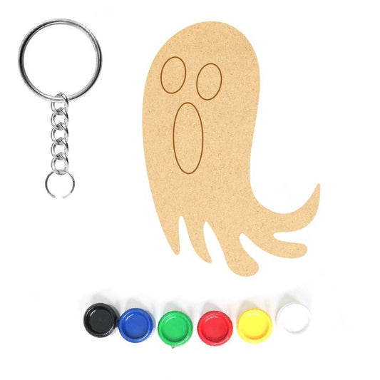 DIY MDF Keychain - Ghost