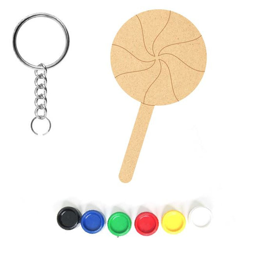 DIY MDF Keychain - Candy