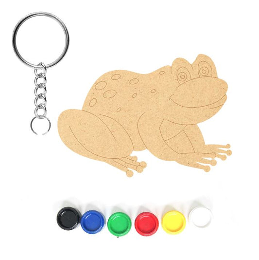 DIY MDF Keychain - Frog