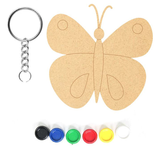 DIY MDF Keychain - Butterfly 2