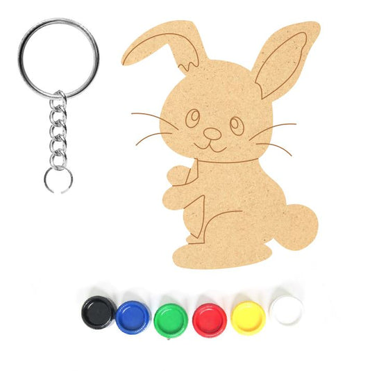 DIY MDF Keychain - Rabbit