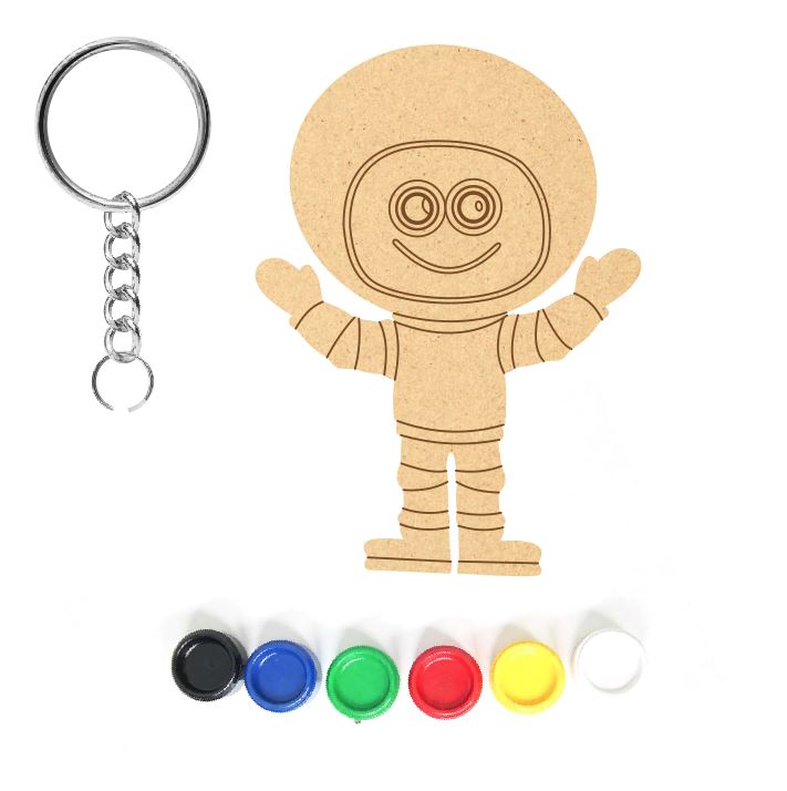 DIY MDF Keychain - Astronaut