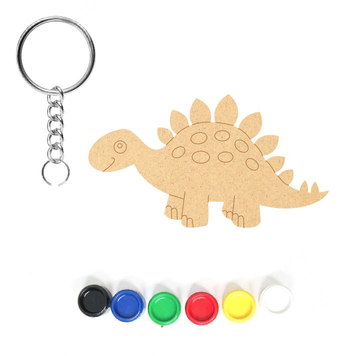 DIY MDF Keychain - Dinosaur 2