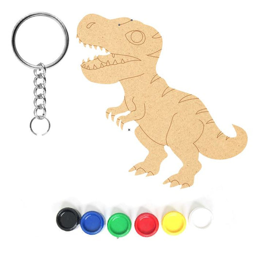 DIY MDF Keychain - Dinosaur 5