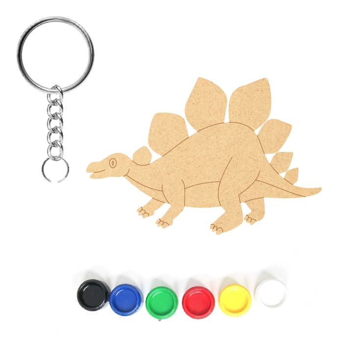 DIY MDF Keychain - Dinosaur 7