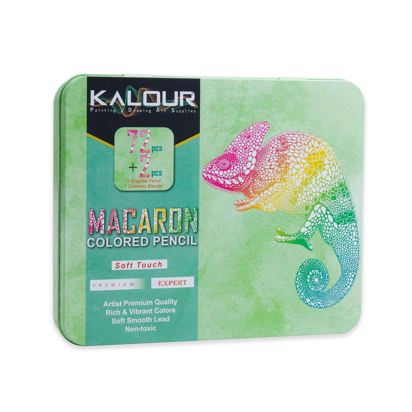 KALOUR Macaron Pastel Colored Pencils,Set of 72 Colours