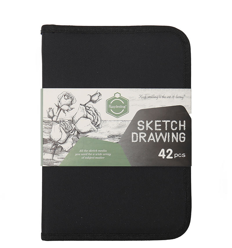 Keep Smiling Sketch Kit 42pcs set