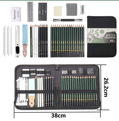 Keep Smiling Sketch Kit 42pcs set