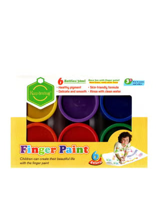 Keep Smiling Finger Paint Set