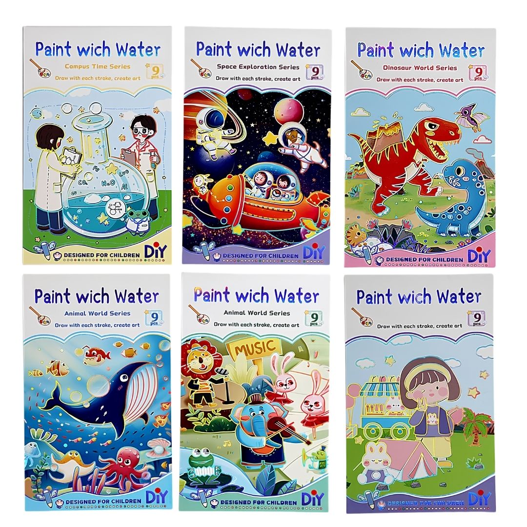 Kids Fancy Water Colour Book