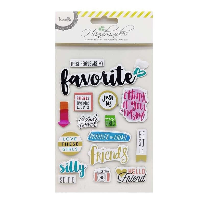 3D Scrapbooking Sticker