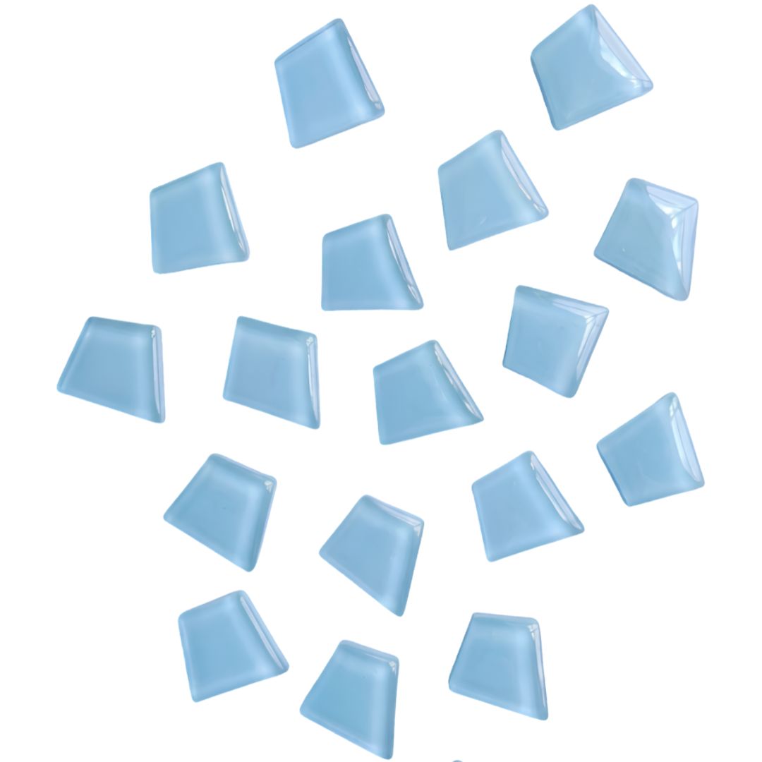 Irregular glossy trapezoid Mosaic Tiles, 215g