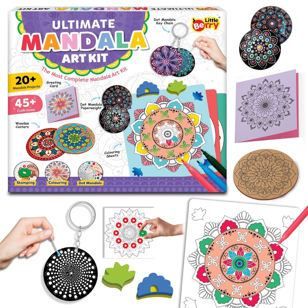 Little Berry Ultimate Mandala Art Kit