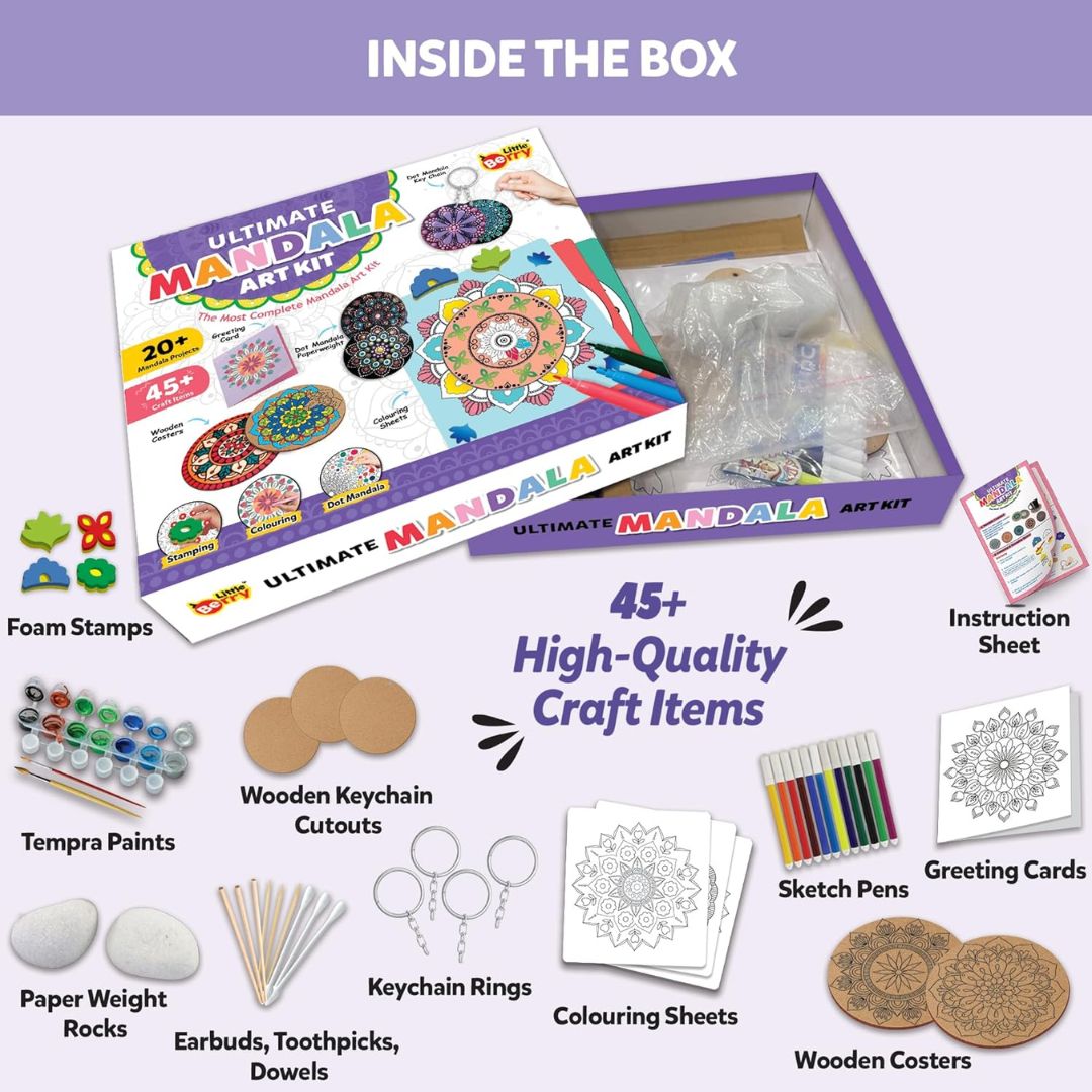 Little Berry Ultimate Mandala Art Kit