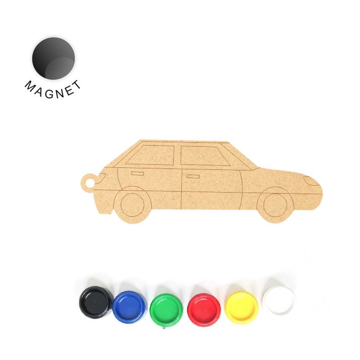 Car DIY Fridge Magnet Craft Kit for Kids