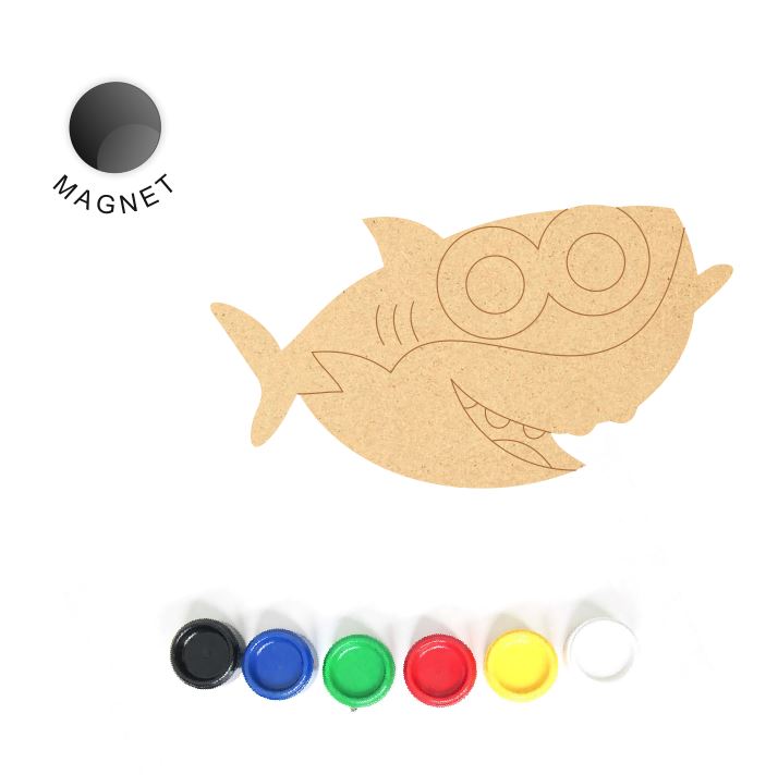 DIY Shark Fridge Magnet Kit for Kids