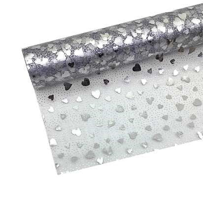 Silver Mixed Heart Net Roll