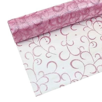 Glittery Designed Net Roll
