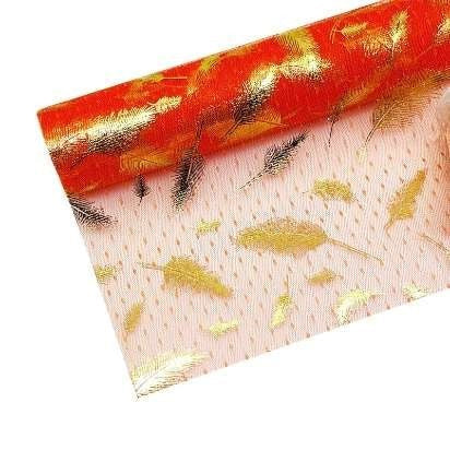 Gold Feather Net Roll