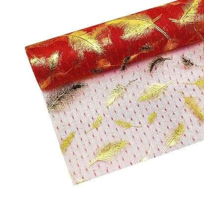 Gold Feather Net Roll