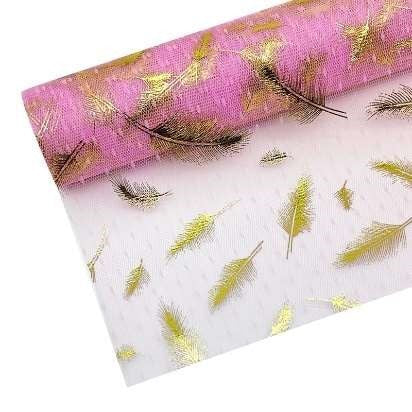 Gold Feather Net Roll
