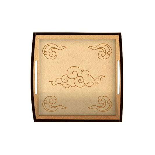 DIY MDF Tray - Japanese Cloud