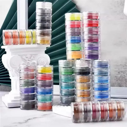 6-in-1 Premium Mica Powder Set