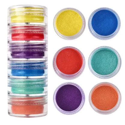 6-in-1 Premium Mica Powder Set