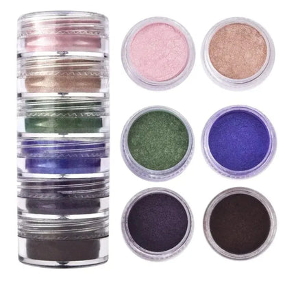 6-in-1 Premium Mica Powder Set