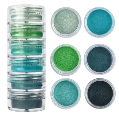 6-in-1 Premium Mica Powder Set