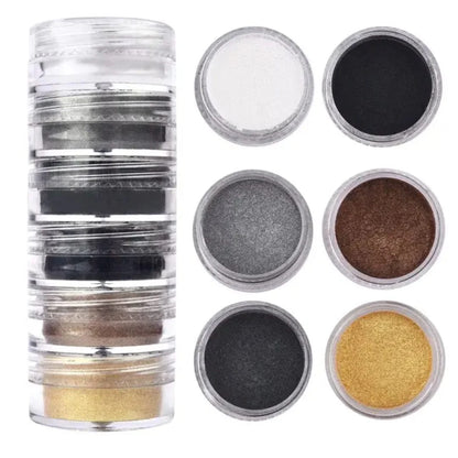 6-in-1 Premium Mica Powder Set