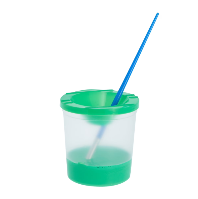 No Spill Paint Cup With Lid