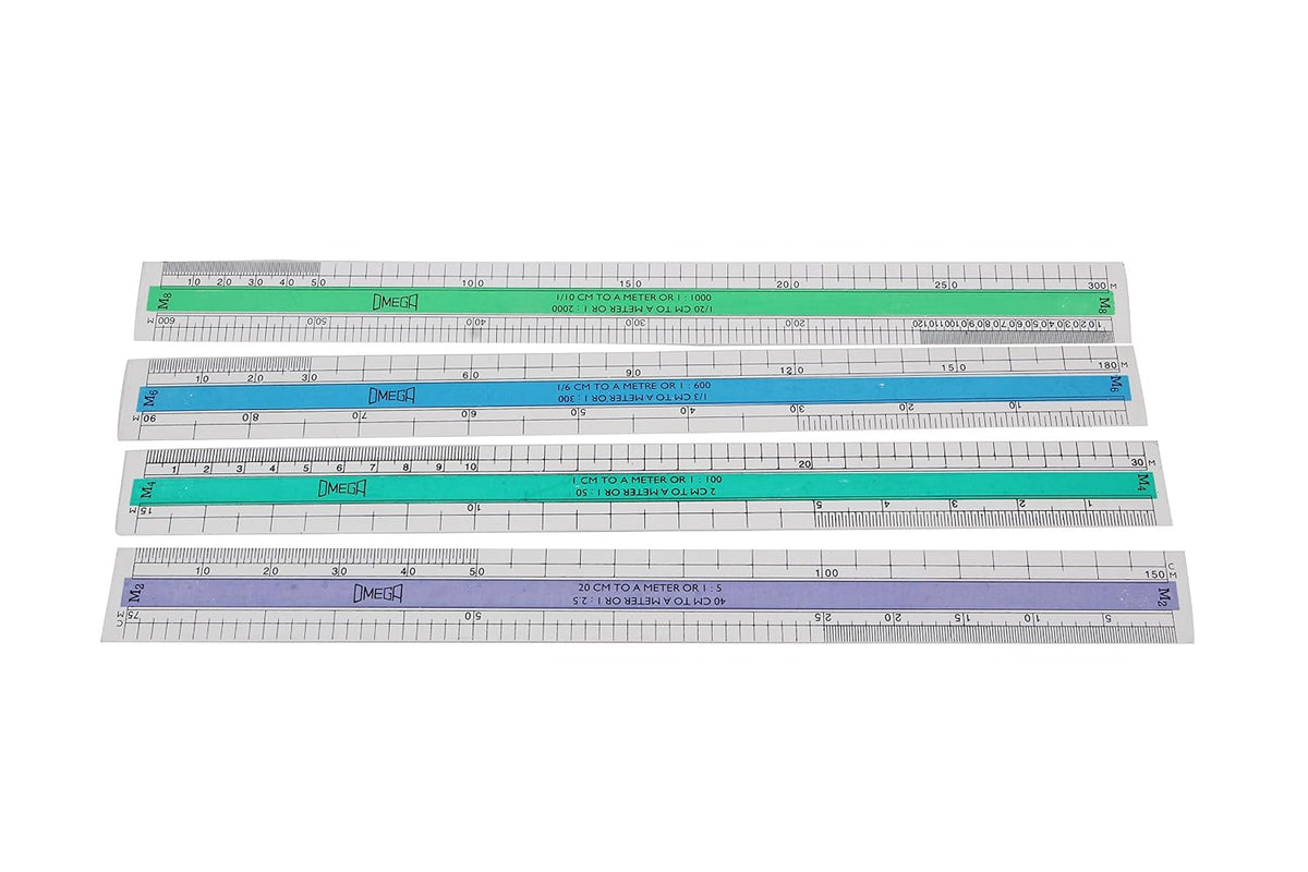 Omega Draft'sman Scale (Set of 4)