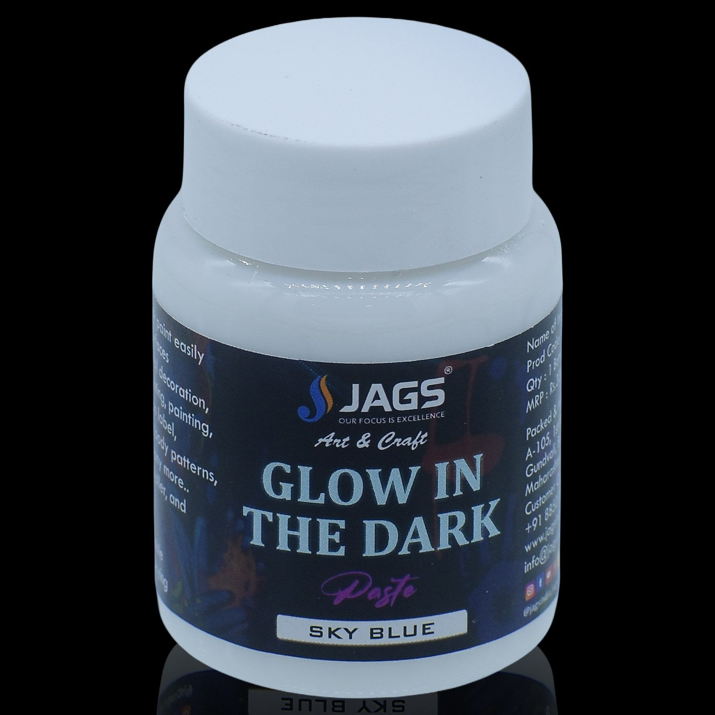 JAGS Glow in the Dark Paste, 50g