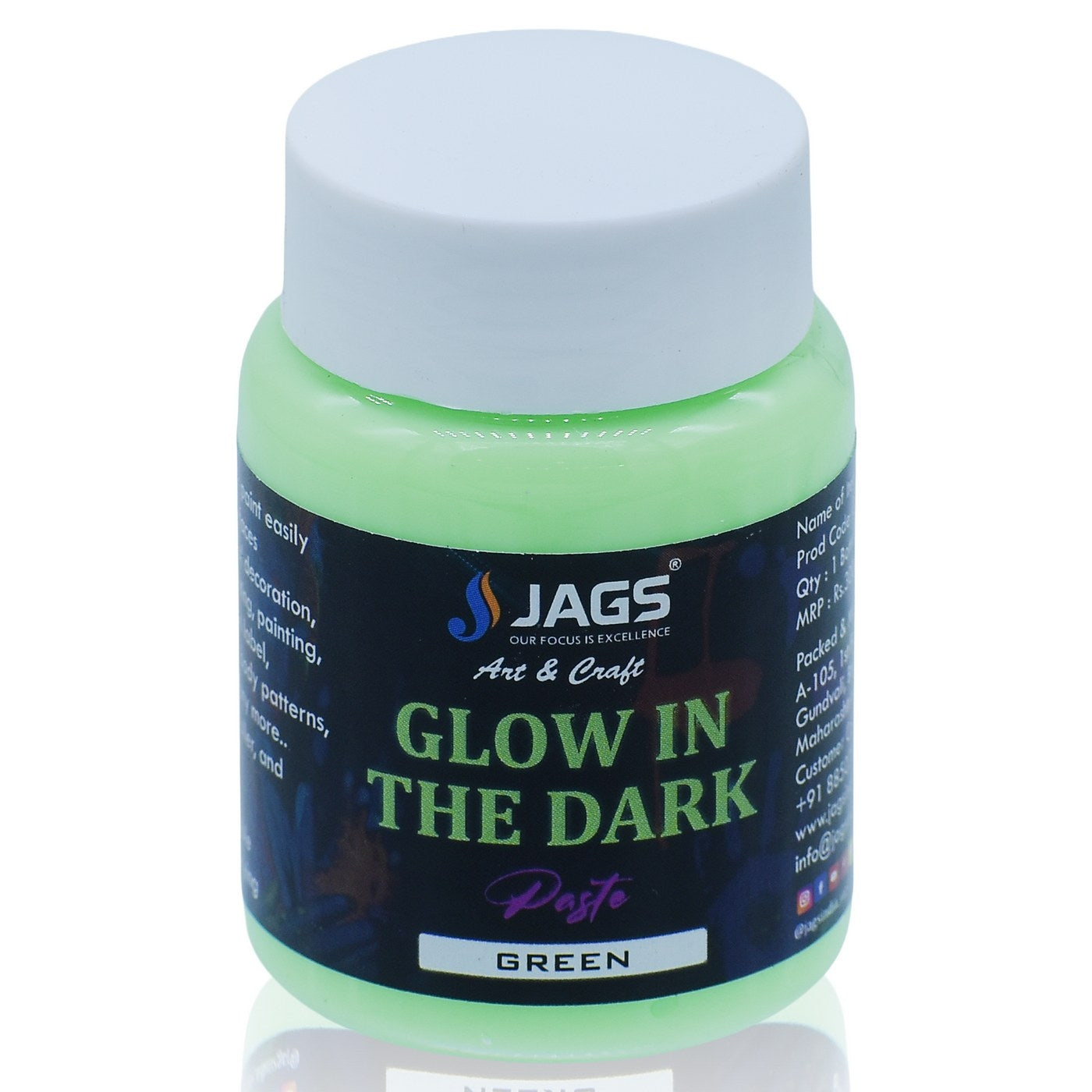 JAGS Glow in the Dark Paste, 50g