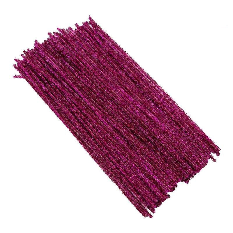 Glitter Pipe Cleaners, 100pcs