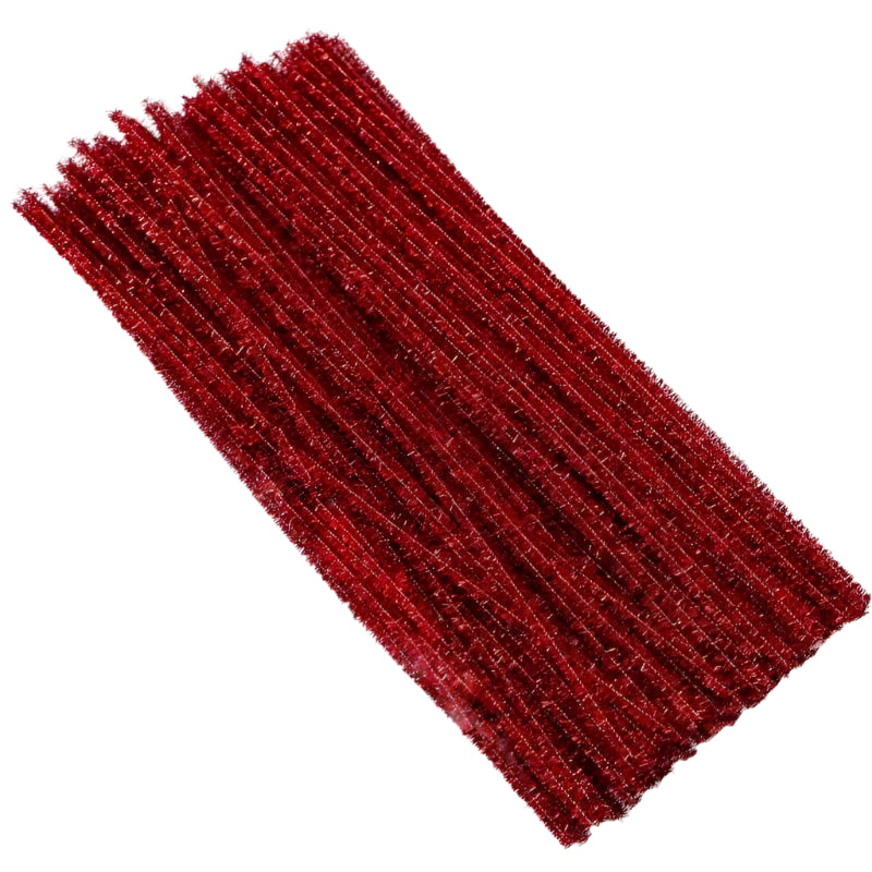 Glitter Pipe Cleaners, 100pcs
