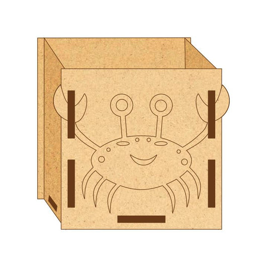 MDF Pen Stand Crab