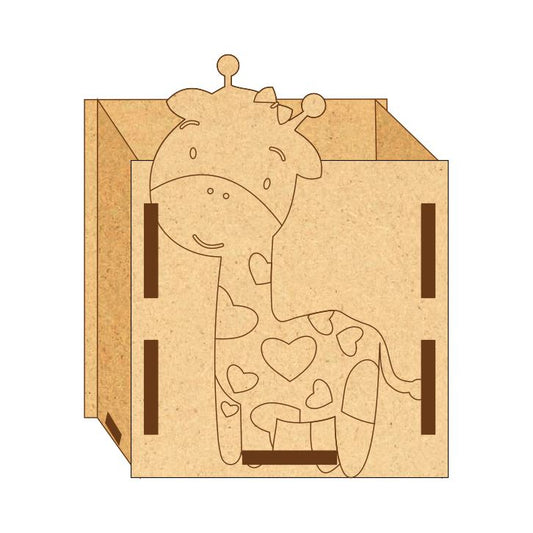 MDF Pen Stand Giraffe