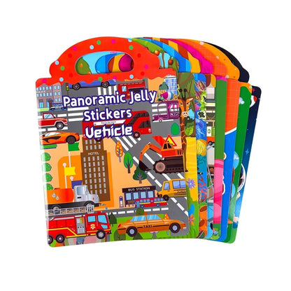Panoramic Jelly Stickers