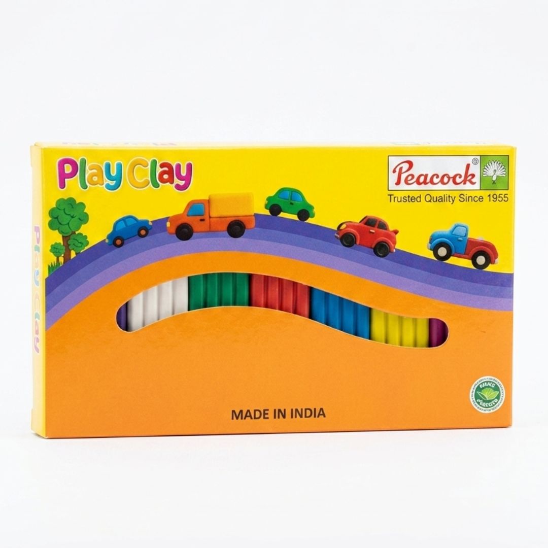 Peacock Modelling Clay Set