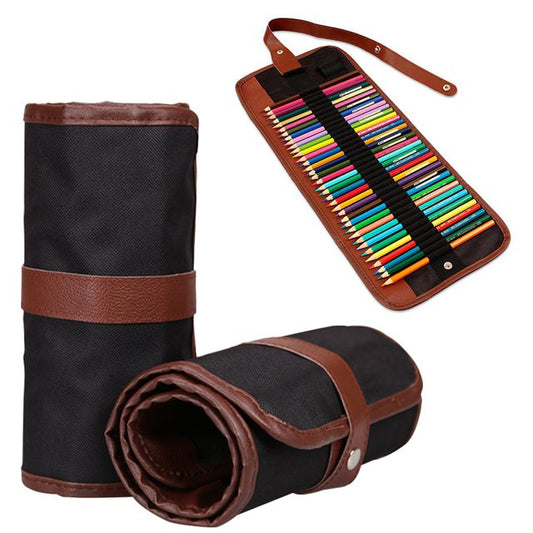 Pencil Case Multifunctional Canvas Thickening Painting Pen Case Pencil Bag