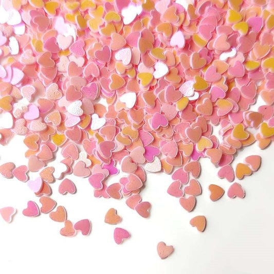 Heart Sequins 3mm, 10g