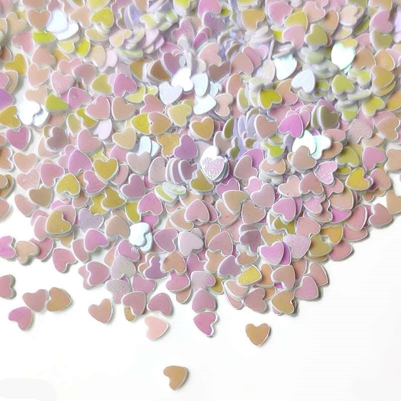 Heart Sequins 3mm, 10g