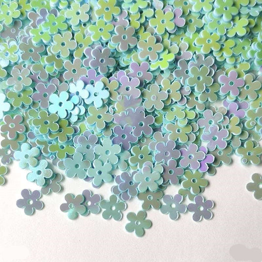 Flower Sequins 7mm, 10g