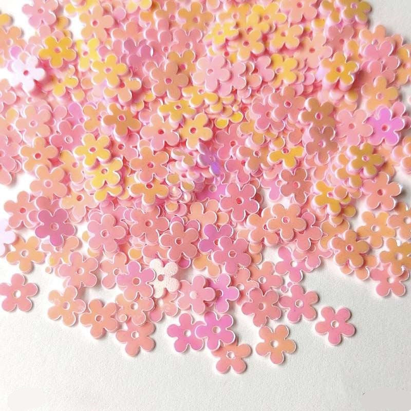 Flower Sequins 7mm, 10g