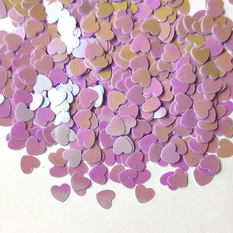 Heart Sequins 5mm, 10g