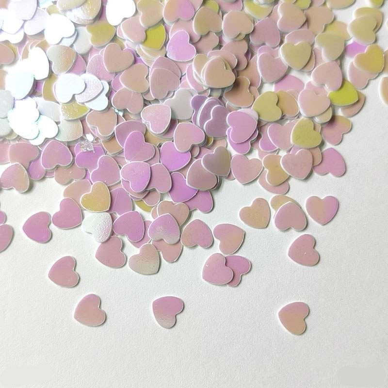 Heart Sequins 5mm, 10g