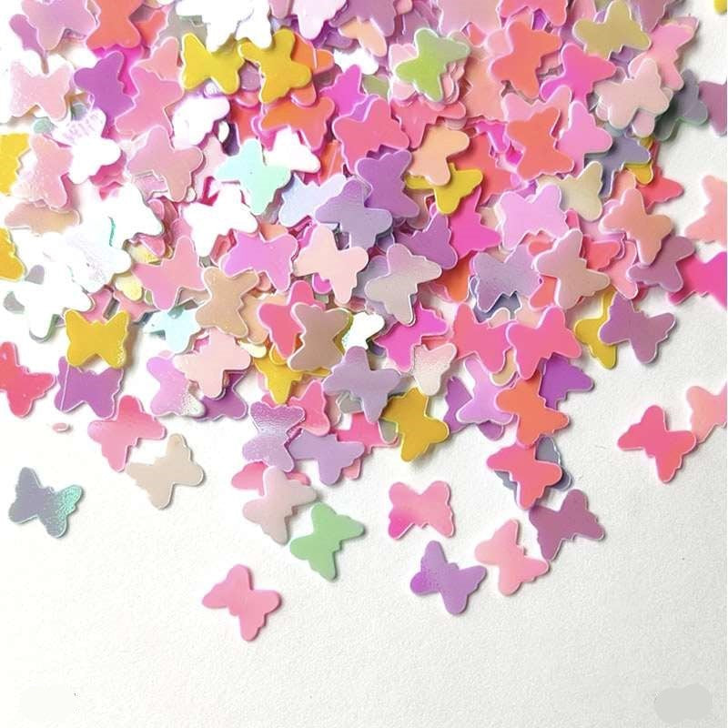 Butterfly Sequins 5mm, 10g